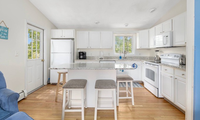 Saunderstown House | Walk to Private beach on Narrow river or drive to local beaches.