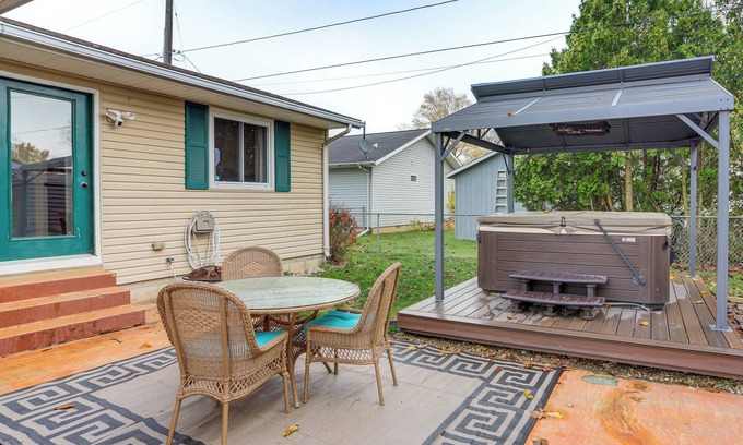 Bay View House | Walk to Sandusky Bay: Home w/Hot Tub & Fire Pit!