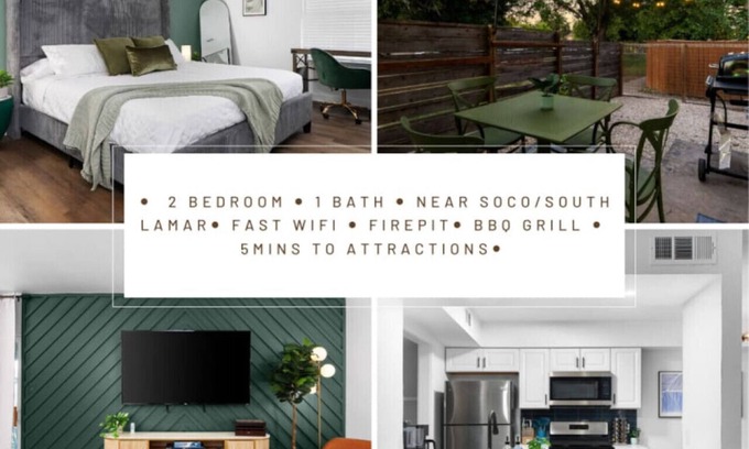 South Lamar House | Walk to Zilker Park & SoCo - Austin's Best
