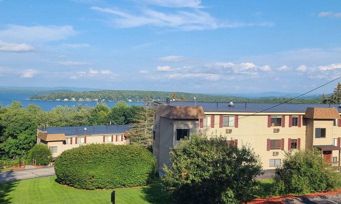 Weirs Beach Condo | Walking distance to Weirs Beach ~ Lovely quiet setting-with a VIEW