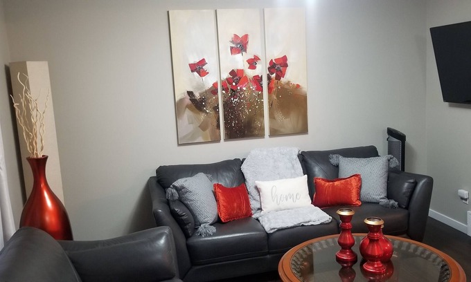 Southeast Edmonton House | Warm and cozy 2master bedrooms with free parking ,internet &close to the airport