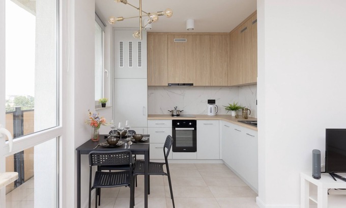 Saska Kepa Apartment | Warsaw Apartment With a View by Renters