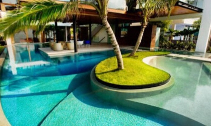 Brickell Villa | Waterfall Dream Property, Pool, Grotto, Outdoor Kitchen