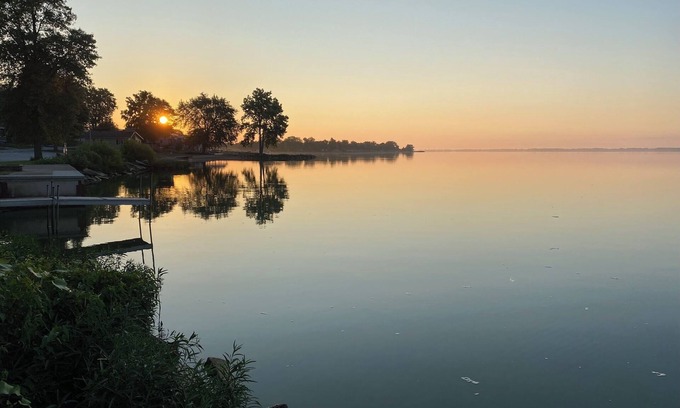 Celina Cabin | Waterfront 2-bedroom Cabin in Celina with WiFi, AC & Seasonal Fishing Dock