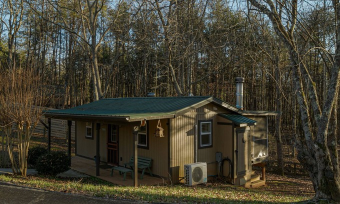 Cleveland Cabin | Waterfront 3rd night FREE with 2 night stay in August-near Wineries & Helen