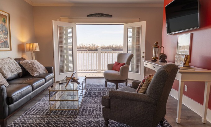 Jeffersonville Apartment | Waterfront Apartment, 2nd floor unit