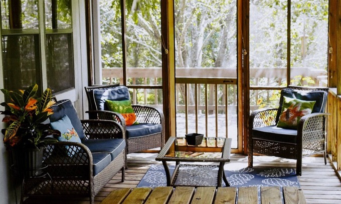 Ridgeway Cabin | Waterfront Cabin at Lake Wateree with Private Dock, Fire Pit