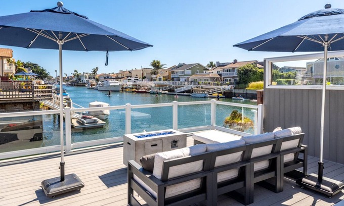 Channel Islands House | Waterfront Channel Islands Home, Modern, Private Boat Dock, Hot Tub