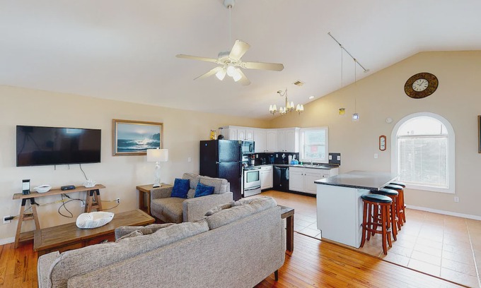 Avon House | Waterfront, Dog-Friendly Home w/Private W/D, Free WiFi, Central A/C, Shared Pool