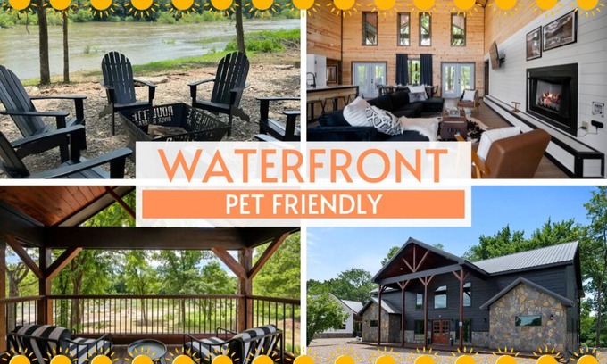 Golden Cabin | Waterfront | Firepit | Hot Tub| Pets OK!| Starlink
