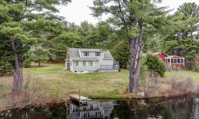 Newfield House | Waterfront Home on Peaceful & Private Pond