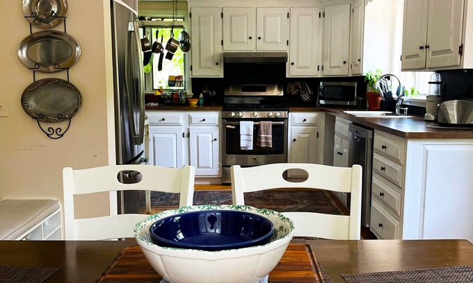 Gloucester House | Waterfront Home, Private Dock, Ocean Access, 4+ Bedroom, 2 Bath, Porch, Sunsets