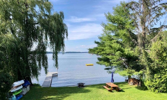 Belgrade House | Waterfront Home, Sandy Beach, Belgrade Lakes Maine