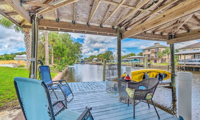 Dixie Shores House | Waterfront Home w/Dock, Kayaks, Pool + More!