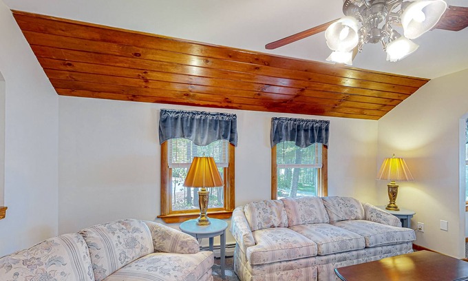 Poland House | Waterfront home with grill, full kitchen, and dog-friendly