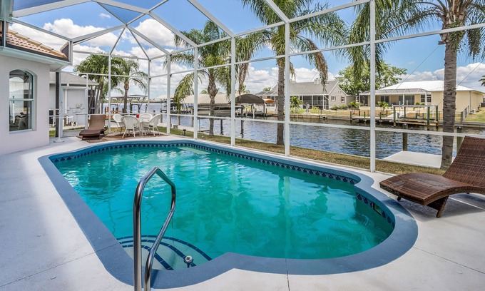 Gulf Cove House | Waterfront Oasis W/Private Pool, Dock, Fast WiFi & Ideal Location - Dogs OK