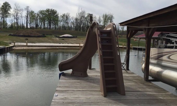 Bumpass House | Waterfront, Private Side, Gated, Sandy Beach, Water Slide, Playset, FIOS WIFI