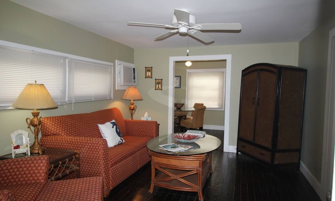 St. Lucie Village Cottage | Waterfront property with a quaint one bedroom cottage enjoy old Florida Charm