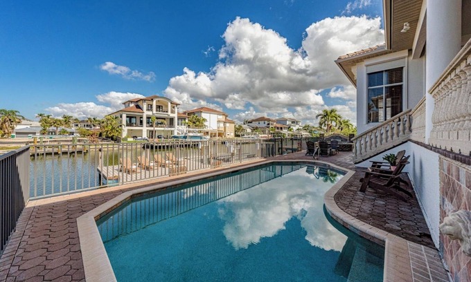 Connors House | Waterfront Retreat! Breathtaking Water Views - Sparkling Pool & Dock - Walk to the Beach!