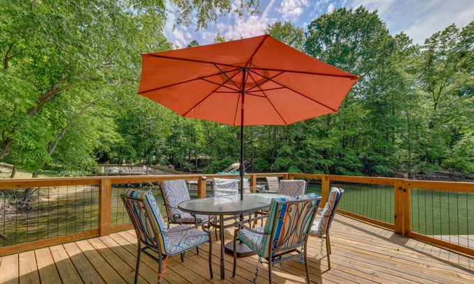 Troutman House | Waterfront Troutman Vacation Rental on Lake Norman