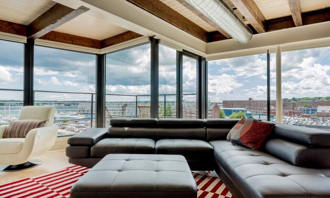 Portland Condo | Waterfront Two Master Suite Penthouse with Rooftop