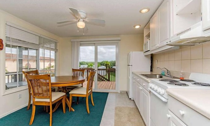 Everglades City Villa | Waterfront Villa With Large Deck And Screened Front Porch Overlooking The Pool