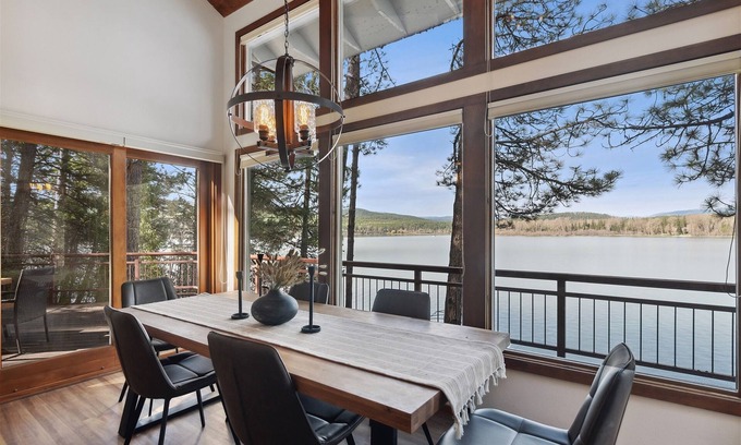 Whitefish Cabin | Waterfront Whitefish Lake Cabin | 3 Bed, 3 Bath