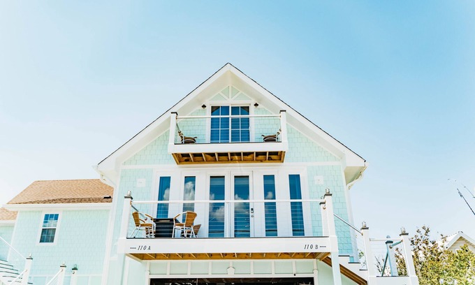 Morehead City Condo | Waterfront with spectacular views, peaceful and private duplex, fishermens dream