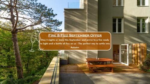 Lynmouth Apartment | Watersmeet Edge, Terrace, 2BR and 2BA, River Views, Parking