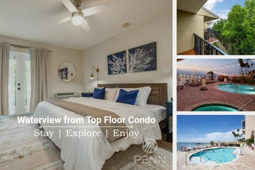 Dunedin Apartment | Waterview from Top Floor Condo