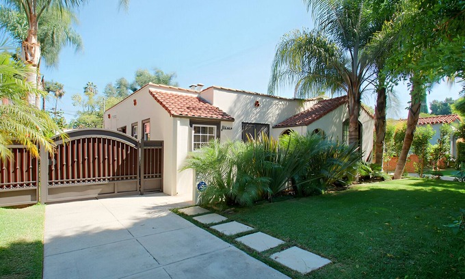 Melrose House | WeHo Central 3-bedroom 2 bath Spanish Colonial & Garden