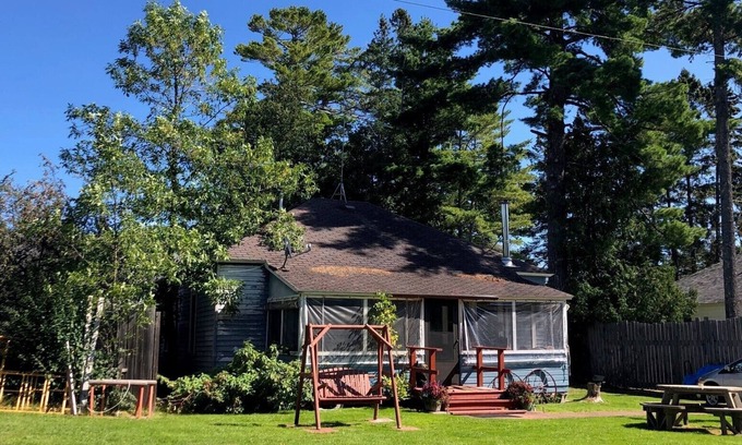 La Pointe Cabin | Weisel Cabin - Nostalgic Cabin located within walking distance of Downtown La Pointe!