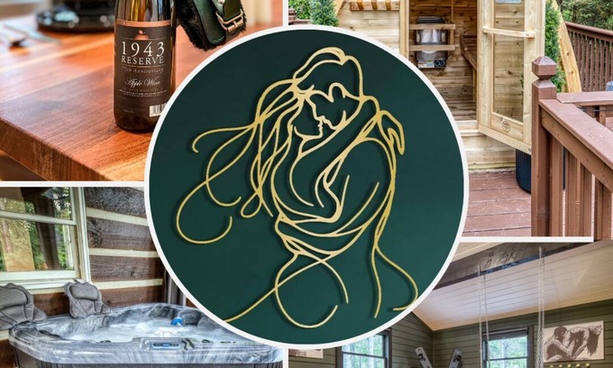 Blue Ridge House | Welcome to Tangled Up Cabin! A Luxury Adults Only HotTub/Sauna Playroom