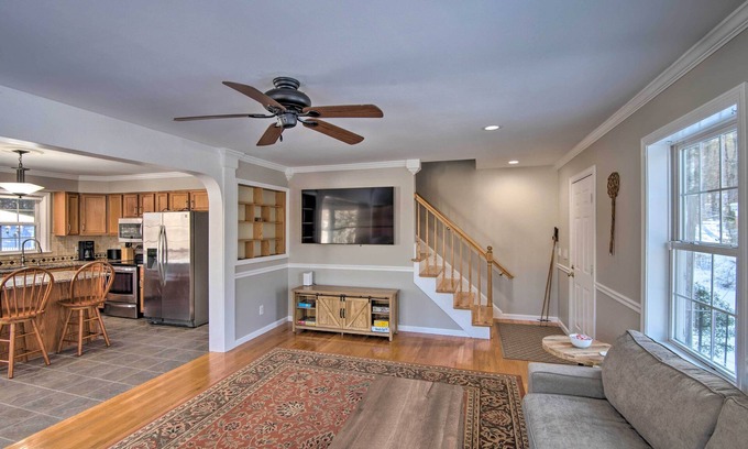 Henniker House | Welcoming New Hampshire Home on ~ 3 Acres!