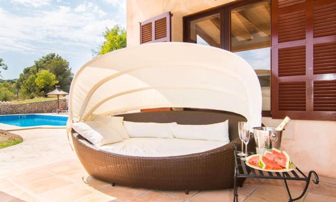 Son Macia Villa | Well-equipped finca in a rural location.