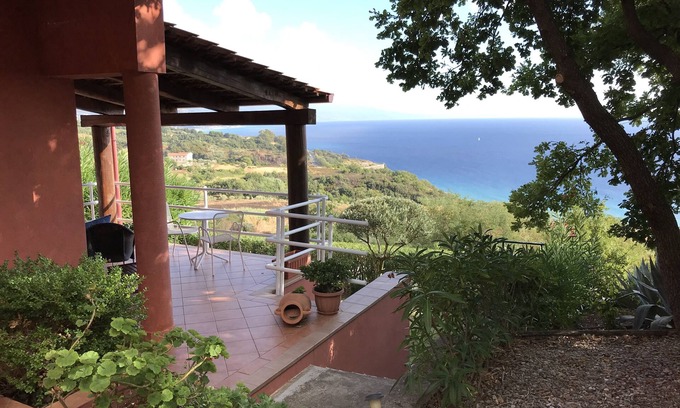 Bonifati Villa | Well furnished villa in tranquil setting with panoramic views and pool