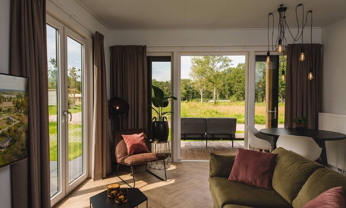 Municipality of Rijssen-Holten Cottage | Wellness chalet with sauna, on the Holterberg