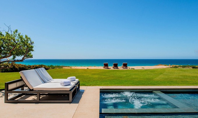 San Jose del Cabo Villa | West Enclave 7: Oceanfront Villa w/Beach Access and Ritz nearby. Promos Avail.