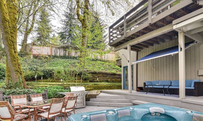 Hidden Springs House | West Linn Vacation Rental w/ Private Hot Tub