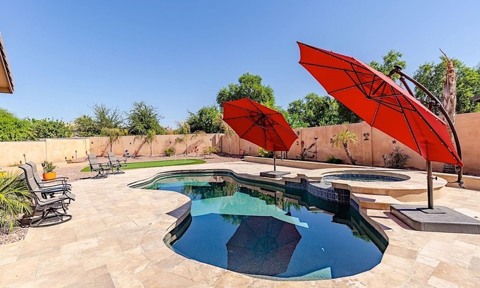 Rovey Farm Estates House | Westgate Wonder ~ A Resort-Style Oasis w/Heated Pool, Spa, Game Rooms, Putting Green & More!