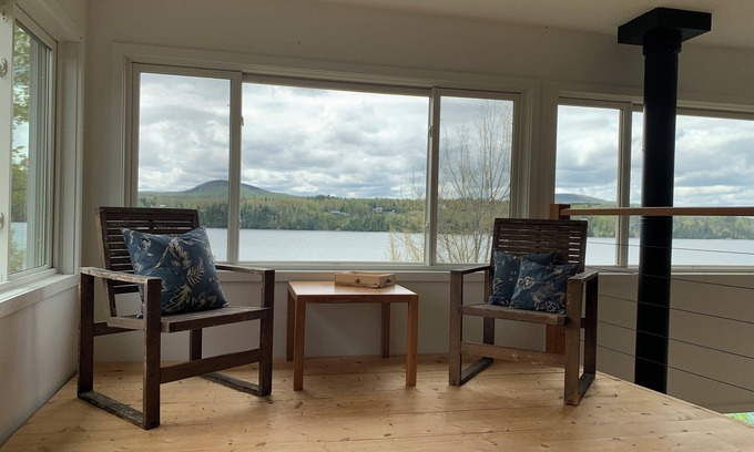 Westmore House | Westmore, Willoughby Lake. Family home with private lakefront access, Vermont