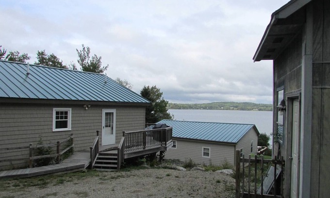 Salsbury Cove Cottage | Wheelchair Accessible Cottage on the beach overlooking Frenchman's Bay