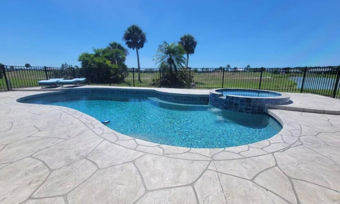 Pebble Beach House | Whispering Palms - Private heated pool and hot tub
