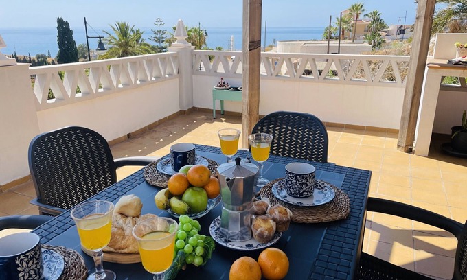 Torrox Costa Ski Chalet | White House with Sea Views by At Home Costa del Sol