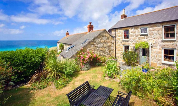 Sennen Cove Cottage | White Rose, Beach Cottage, Sea-Views, Garden