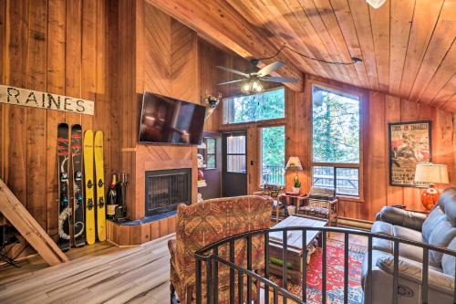Whitefish Apartment | Whitefish Escape with Deck 3 Mi to Ski Resort!