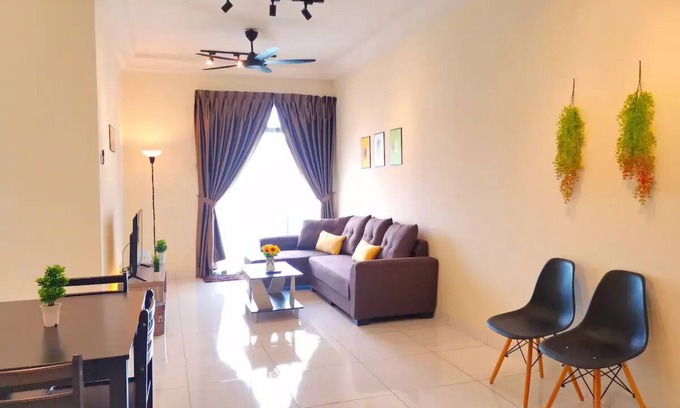 Johor Bahru Apartment | WI-FI Cozy 2BR CityView Paradigm