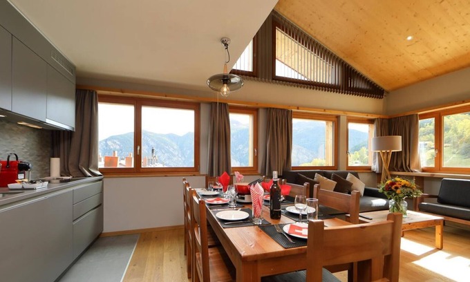 Vercorin Apartment | Wifi, 250m from resort center, sauna, hammam, tv, ski locker, 79-94m², Vercorin