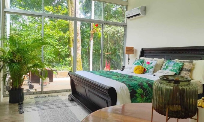 Esterillos Oeste House | wild nature view tropical forest beach área