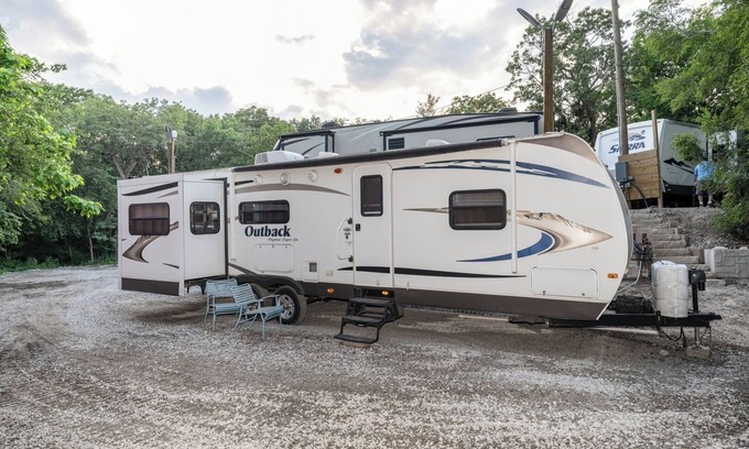 Miller Beach Apartment | Wildwood Camper: Grill, Firepit and Pets OK